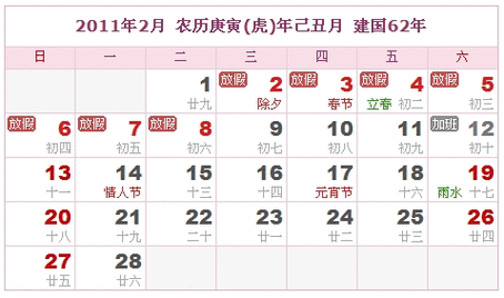2011年是什么年?