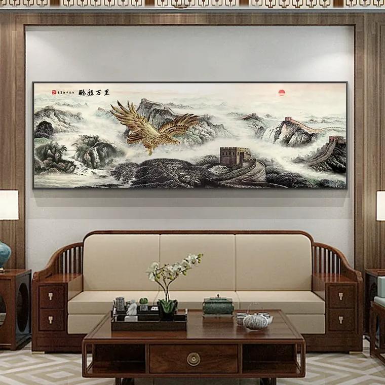 家里挂大展宏图可以吗