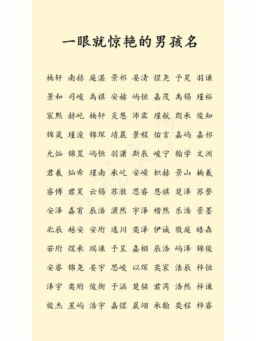 姓氏郑男孩名字大全