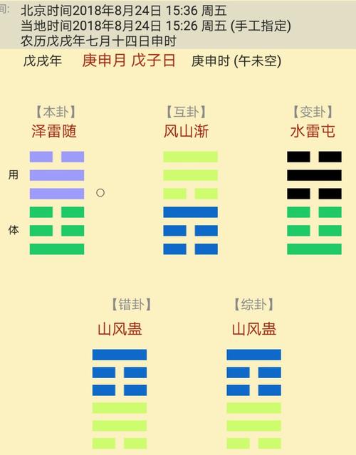 梅花易数排盘是啥意思