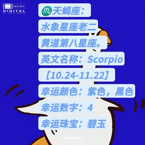 天蝎座的性格怎么样