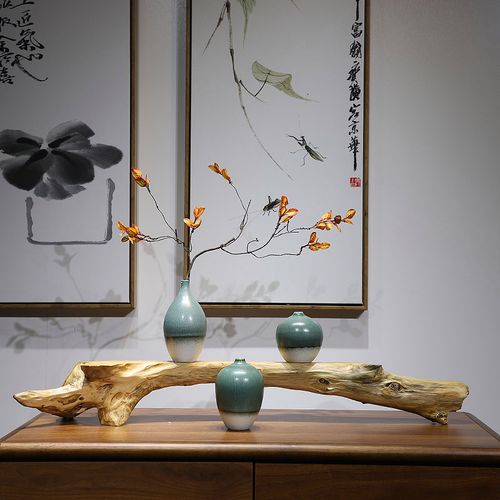 客厅中可以放什么木质摆件