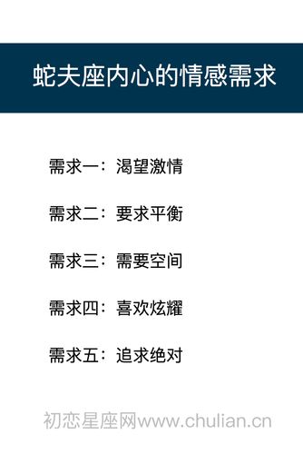 蛇夫座男女性格特点的分析