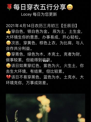 2021年4月14日五行属什么