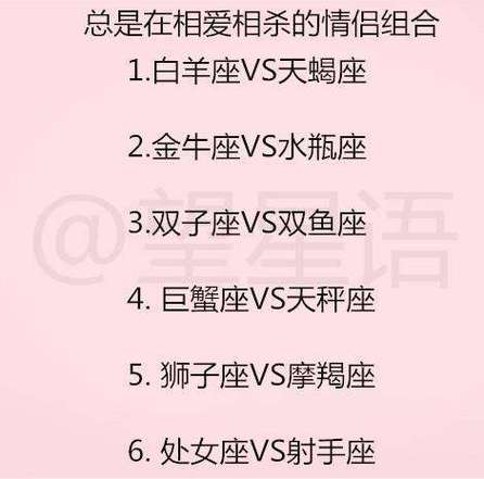 哪些星座情侣会以物质为重