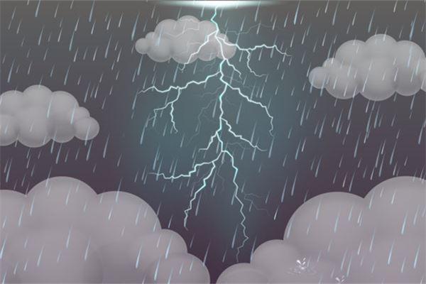 梦见雷雨交加电闪雷鸣