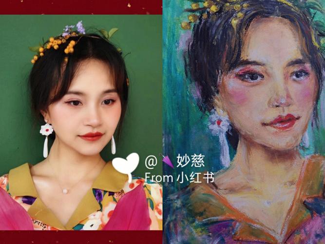 梦见妻子或情人的自画像