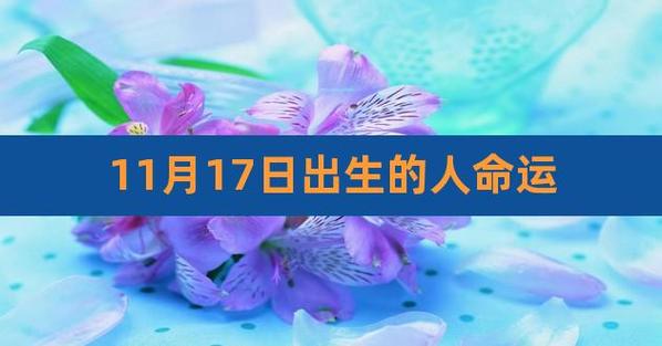 11月17日诞生的人,11月17日诞生的人命运怎样?