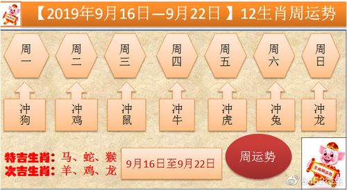 十二生肖本周运势(9月16日至9月22日)