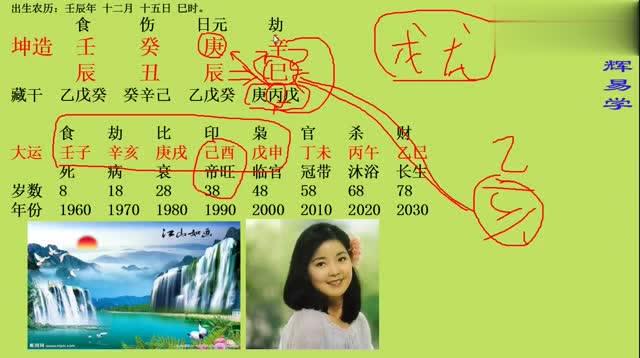 邓丽君八字命理分析