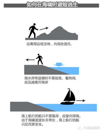 梦见海啸逃生成功