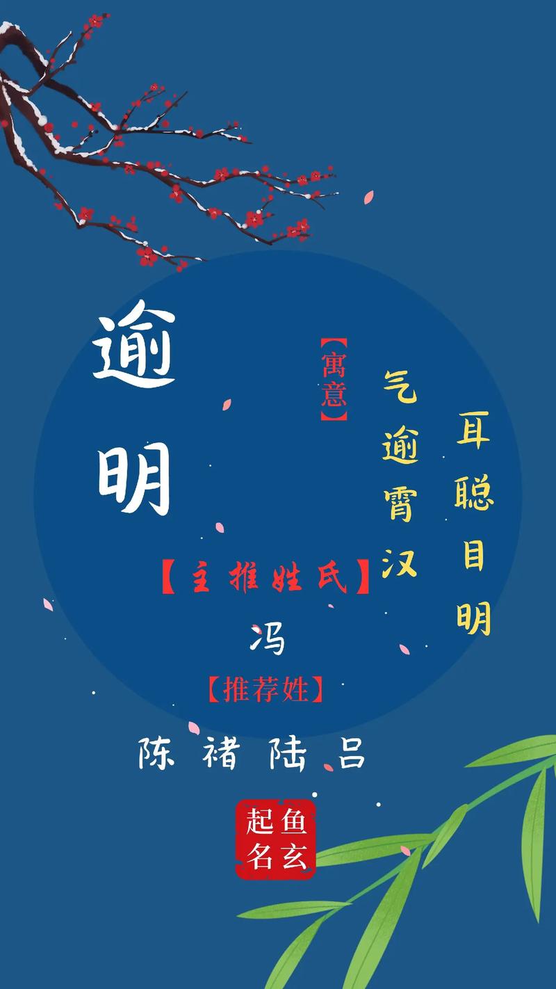 冯姓龙年男宝宝名字