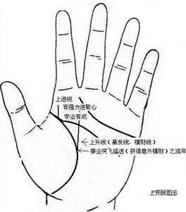 上进线代表着什么