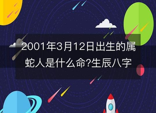 2001年属蛇五行属什么