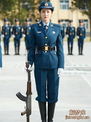 女人梦见自己穿军装是什么意思