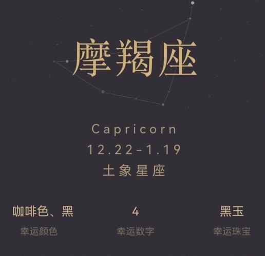 摩羯座12月24日男性格