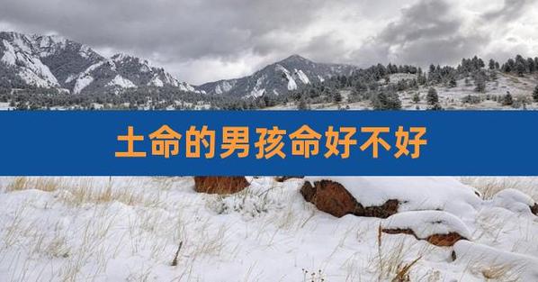 男孩土命好不好