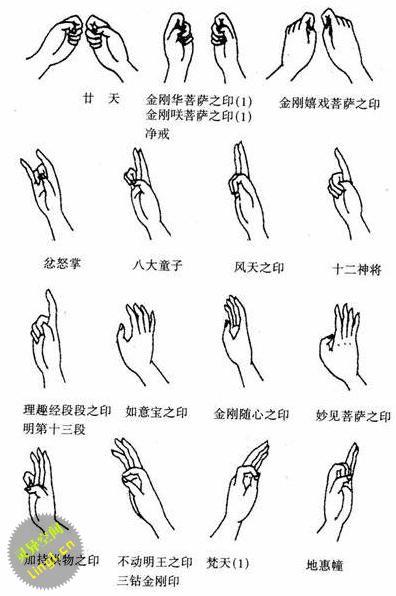 密宗手印有哪些
