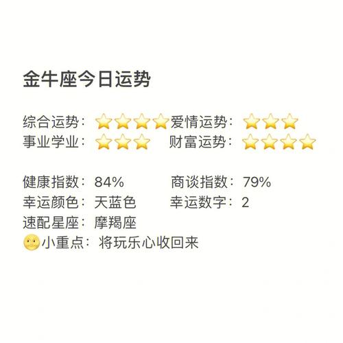 YAO叔星座金牛座今日运势2021.6.2