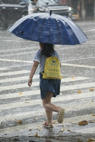 女人梦见顶着大雨奔跑