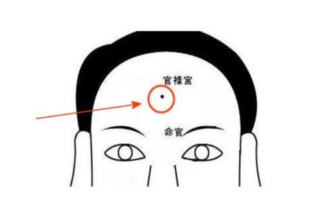 官禄宫有痣意味着什么