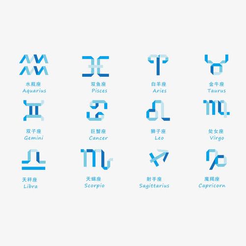 男生星座标志