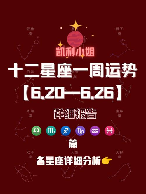 一周星座运势 星座运势这周