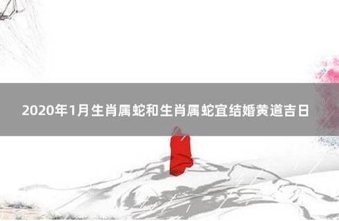 属蛇的23年结婚最好的吉日
