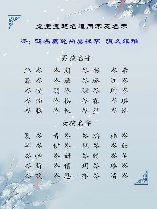 芷字女孩取名字含义