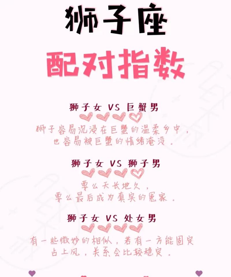 狮子座女生野蛮指数