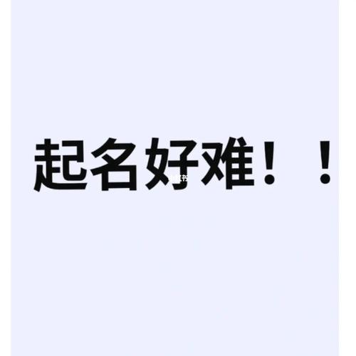 起名字太难了(取名真的好难) 起名字好难哦
