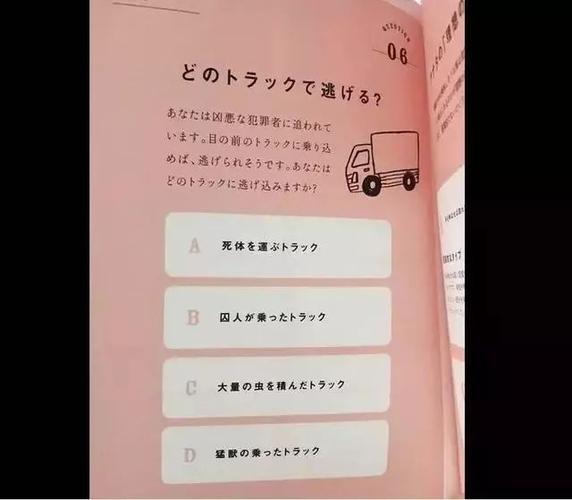 变态心理测试题