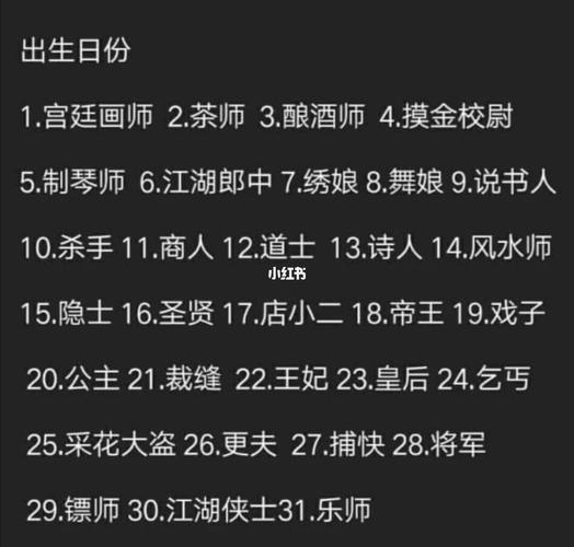 测试你前世的身份