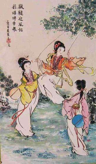 梦见荡秋千是什么预兆,面临一些理不清的事情