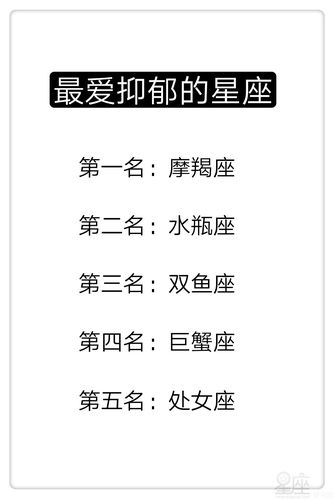 摩羯座最讨厌5个星座