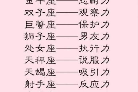 综合实力最强的交界星座