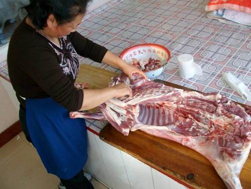 梦见买羊肉