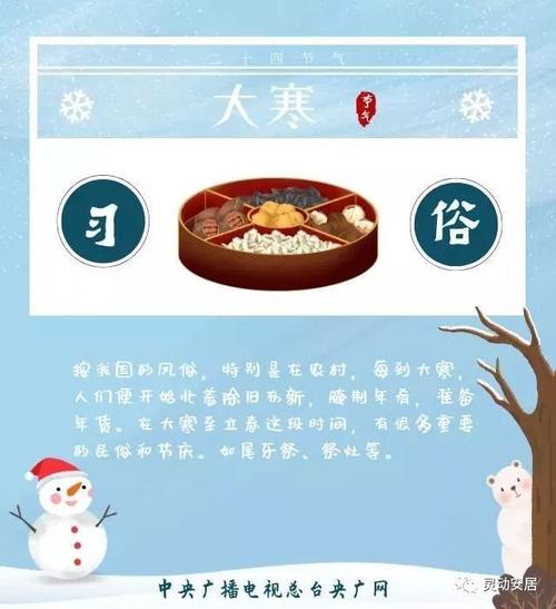 大寒节气的特点和风俗