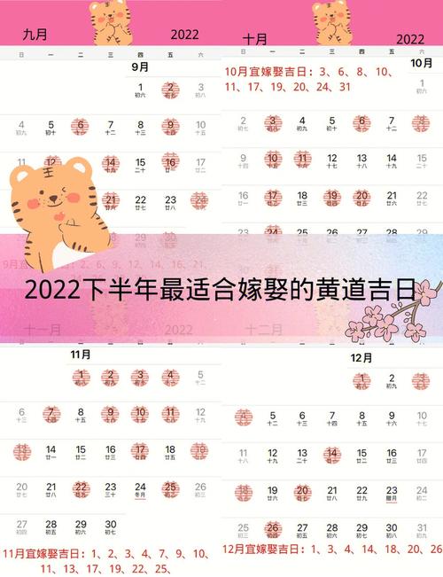 2022年12月黄道吉日