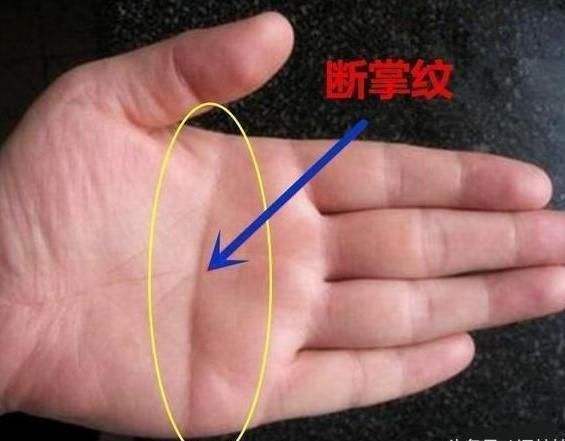 双手断掌的男人天子命