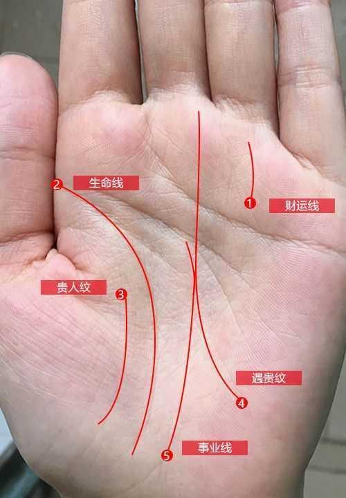中年以后才爆发的手相