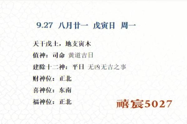 2022年2月27日五行穿衣指南