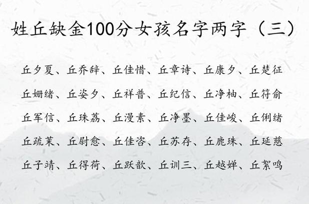 起名带金的女孩名字