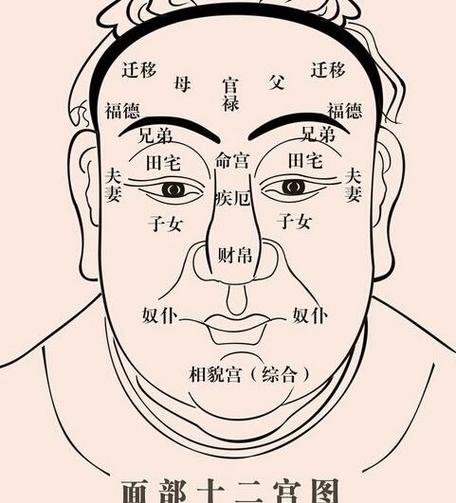 面相看一个人的福祸