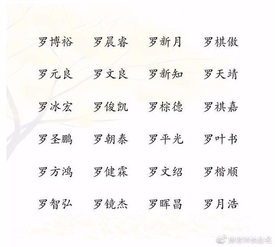 好听的男孩名字姓唐