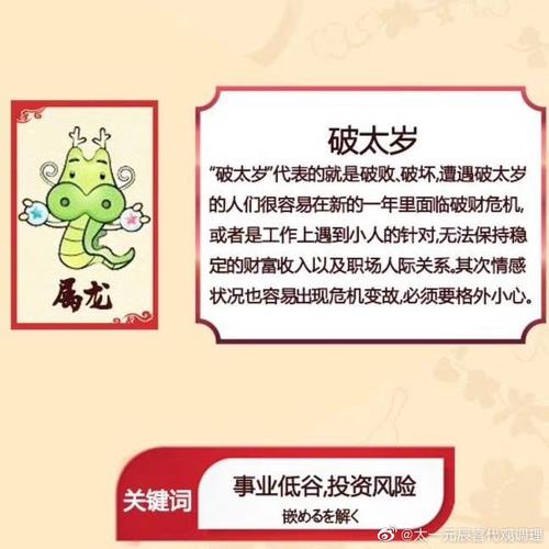2021年属龙破太岁