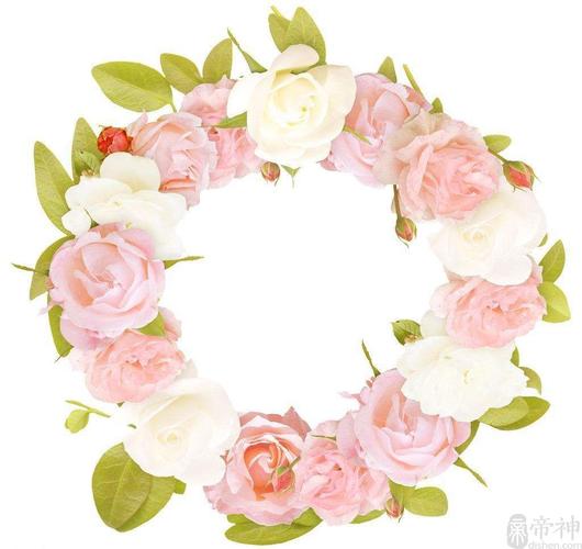 梦见花环