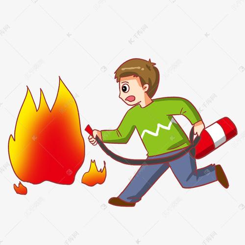 梦见着火用灭火器救人