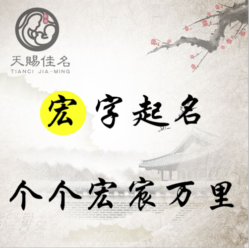 带宏的男孩名字大全