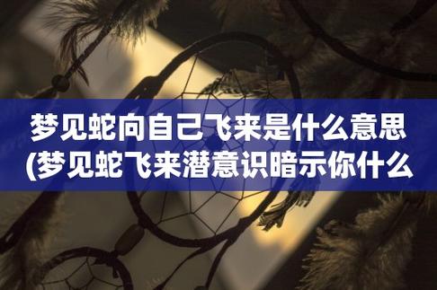 梦见蛇飞过是什么意思
